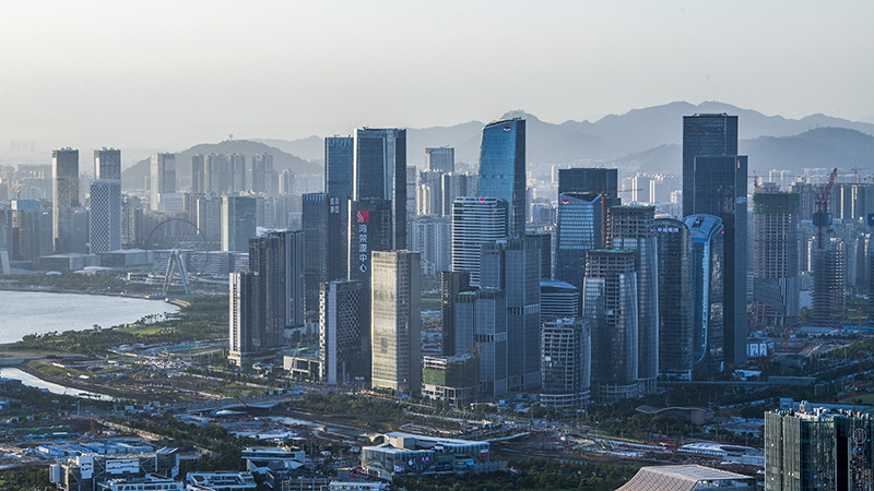 圖為深圳前海城市風(fēng)光。